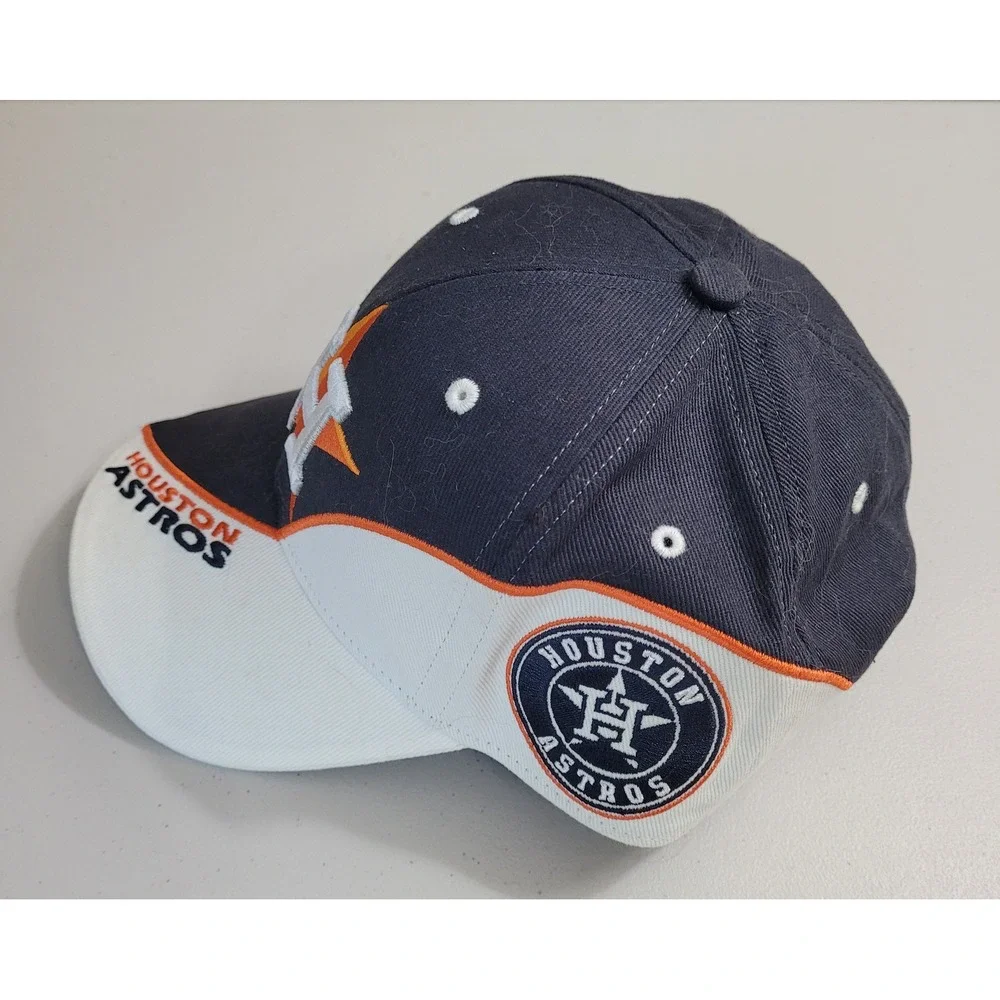 '47 Houston Astros Baseball Cap MLB OSFA Navy White Orange Embroidered Patch